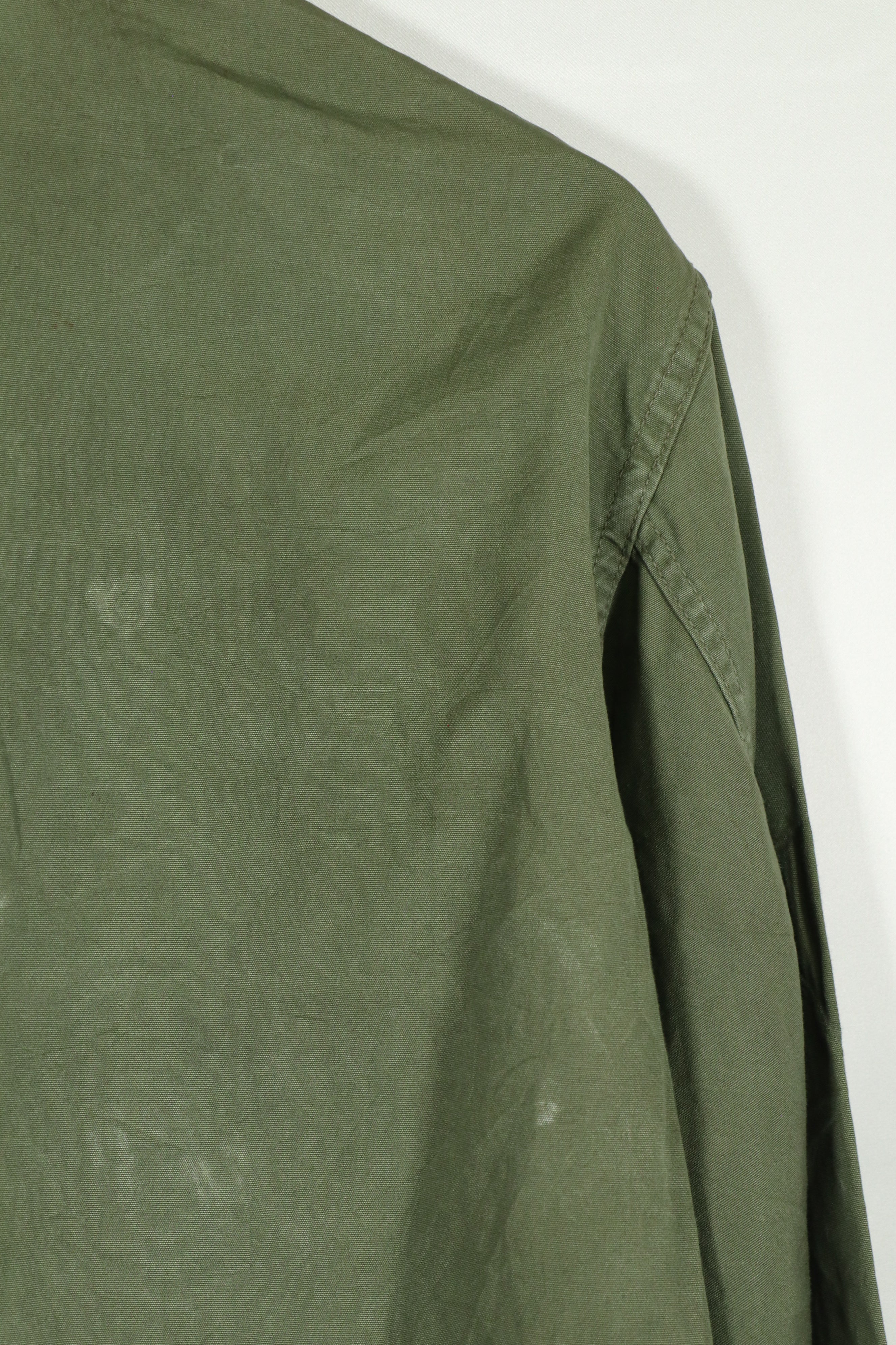 Real 2nd Model Jungle Fatigue Jacket SHORT-X-SMLL, used with fading.