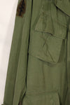 Real 1969 Ex-SF 4th Model Jungle Fatigue Jacket with patch, used.