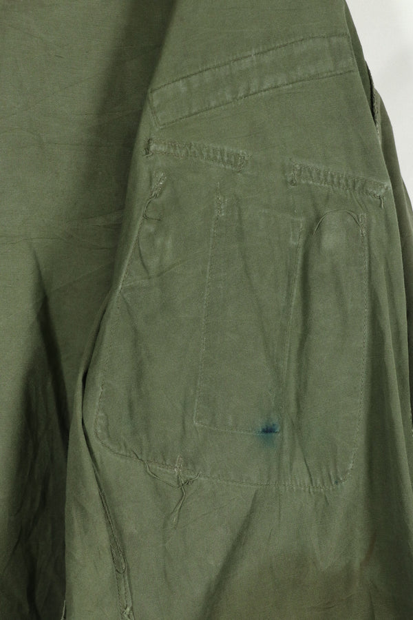 Real 2nd Model Jungle Fatigue Jacket SHORT-X-SMLL, used with fading.