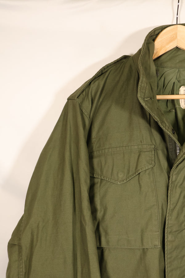 1969年契約　M-L　アメリカ軍　2nd Model M65 フィールドジャケット　アルミジッパー　中古品