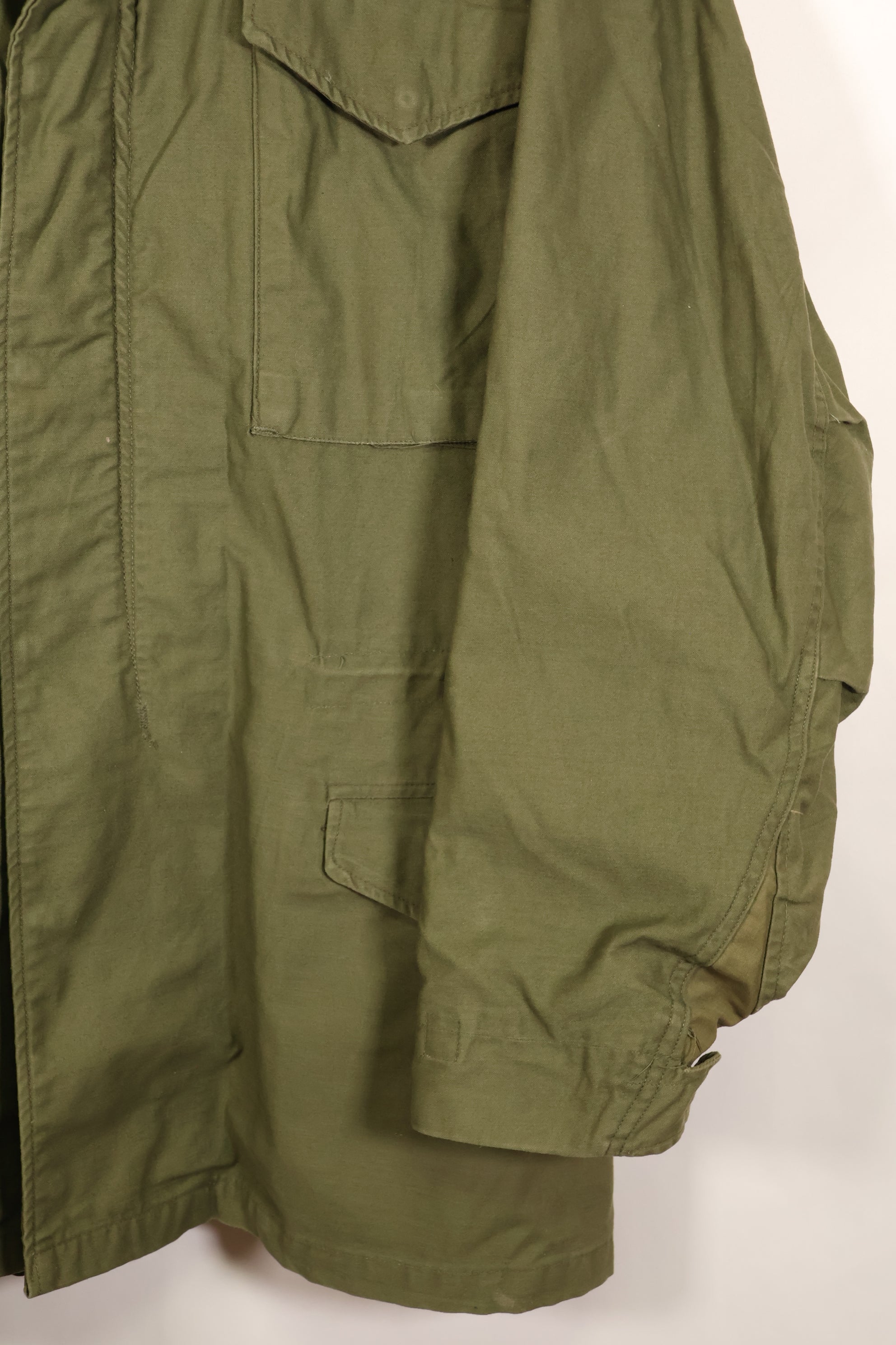 1969年契約　M-L　アメリカ軍　2nd Model M65 フィールドジャケット　アルミジッパー　中古品