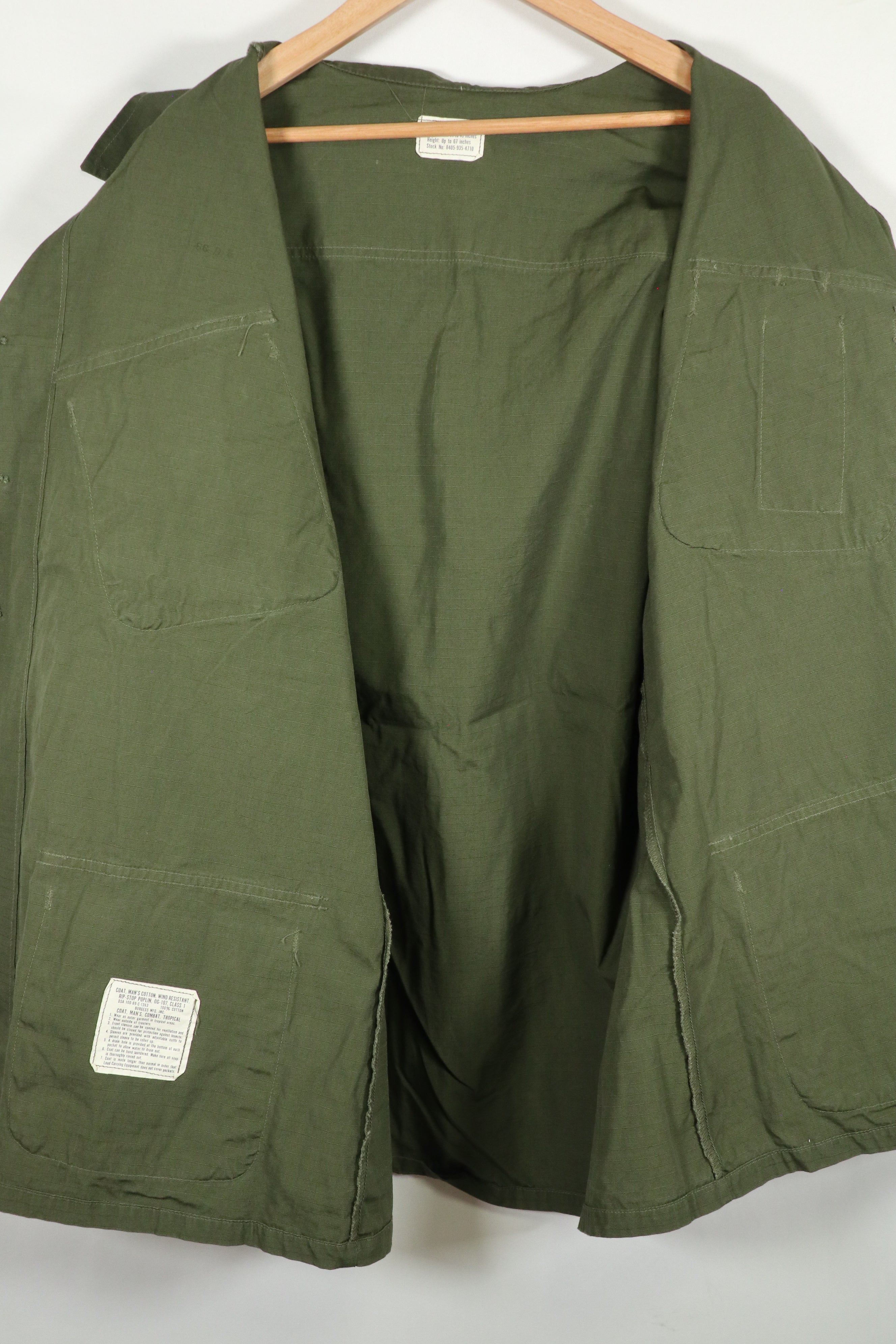 Real Deadstock 4th Model Jungle Fatigue Jacket L-S Long term storage H