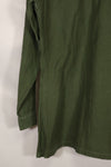 Real 1968 OG-107 Utility Shirt with Green Beret Okinawa made SSI, used.