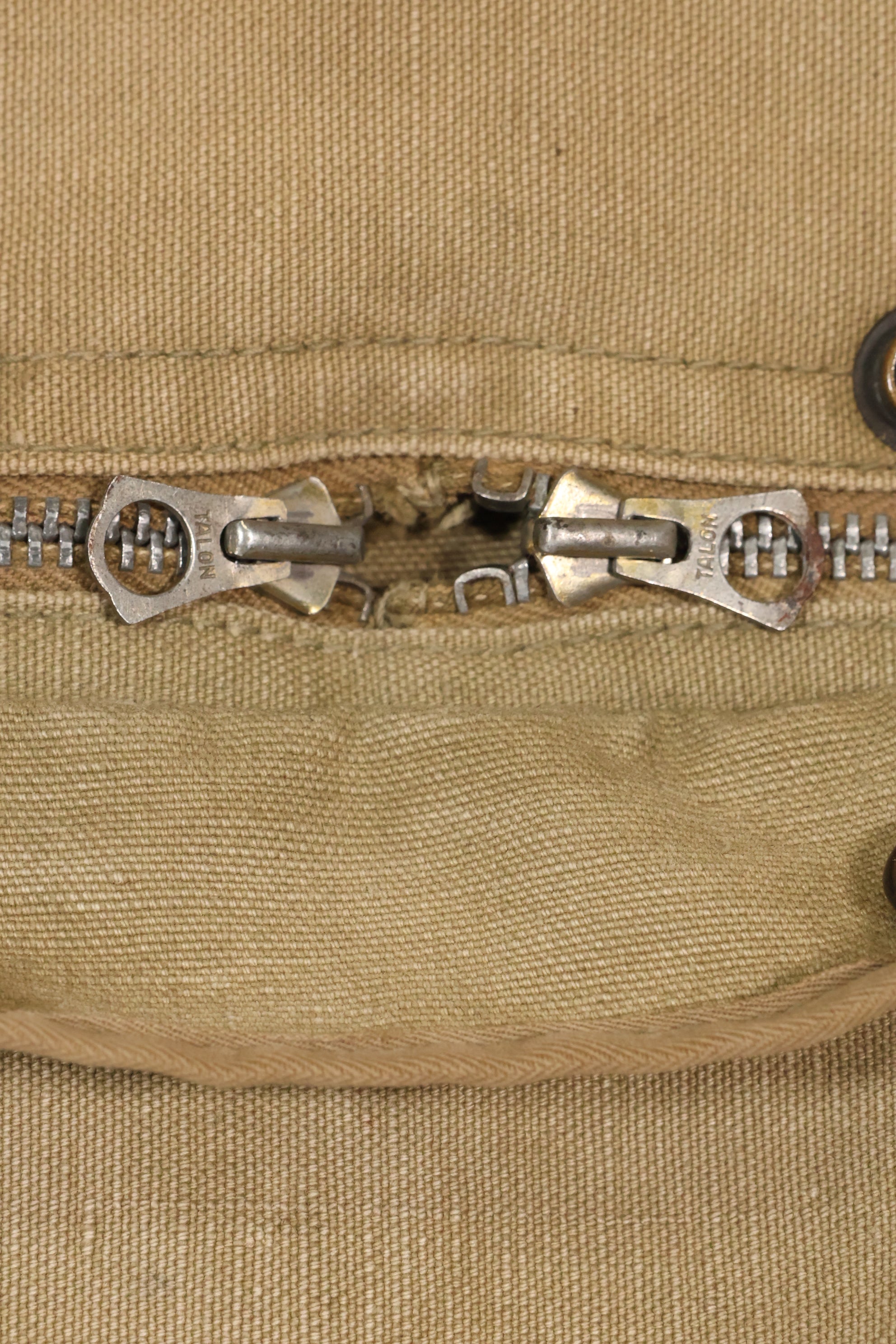 1940s U.S. Army Air Corps USAAF Pilot Kit Bag, used.