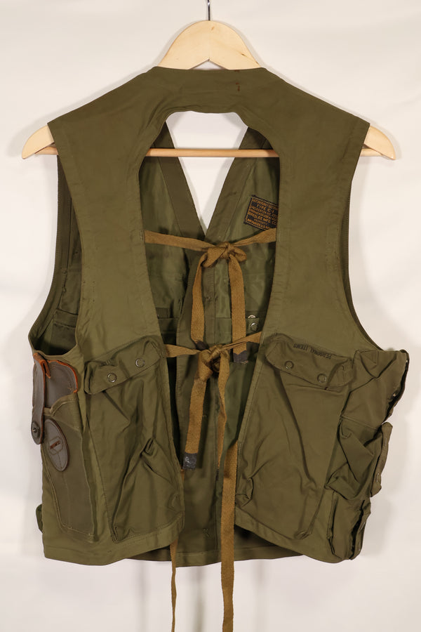 Real 1940s WWII U.S. Army Air Corps AAF C-1 Survival Vest Used