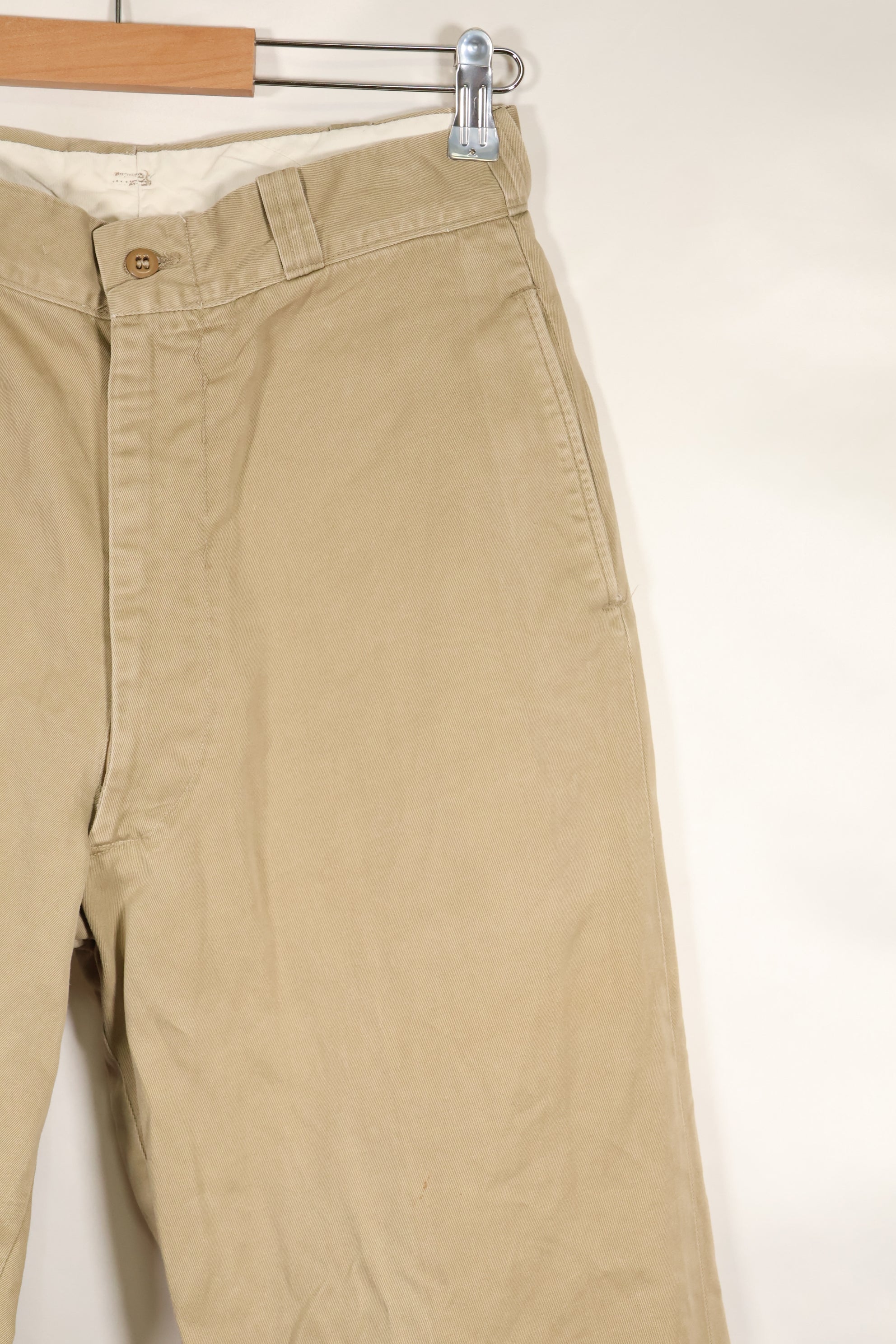 1960s 30X31 U.S. Army khaki pants, chinos, used A