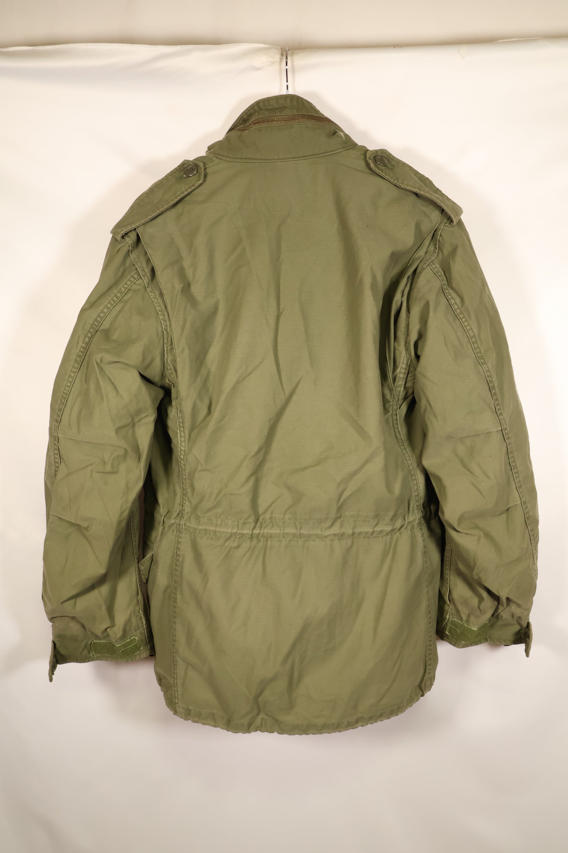 1974 Contract, S-R, U.S. Military, M65 Field Jacket, 3rd Model with Liner, Used