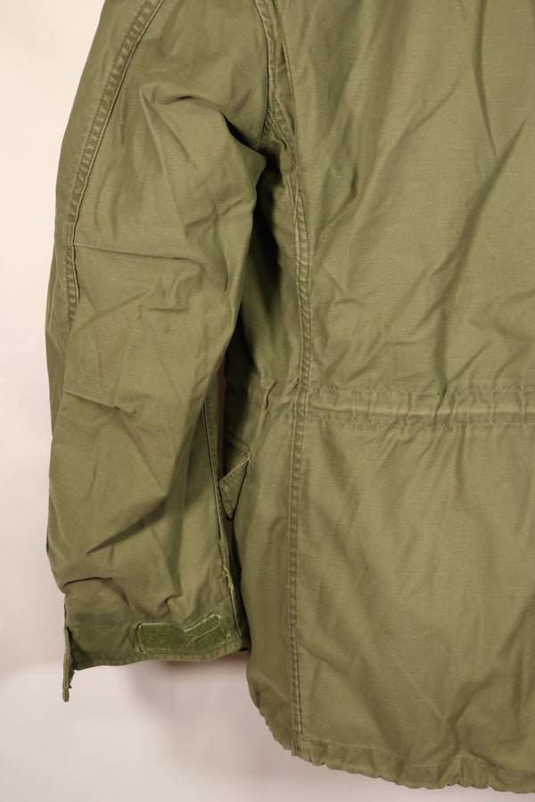 1974 Contract, S-R, U.S. Military, M65 Field Jacket, 3rd Model with Liner, Used