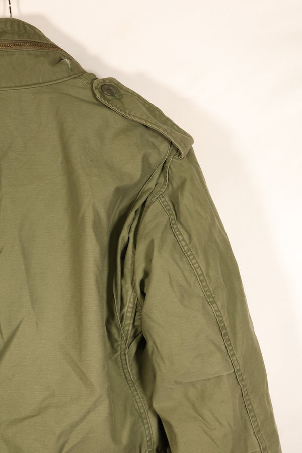 1974 Contract, S-R, U.S. Military, M65 Field Jacket, 3rd Model with Liner, Used