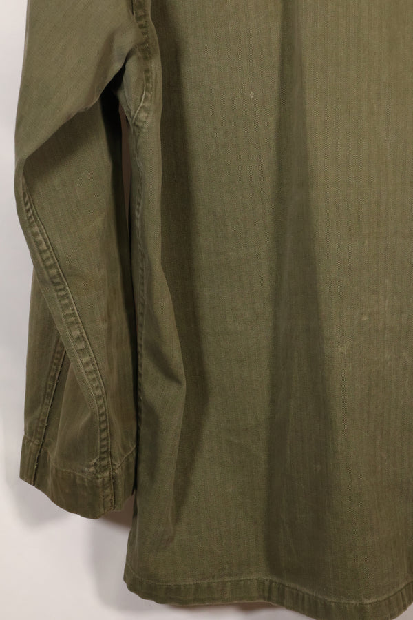 1940's US Army M43 HBT Utility Jacket, used, good condition.