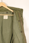 1974 Contract, S-R, U.S. Military, M65 Field Jacket, 3rd Model with Liner, Used