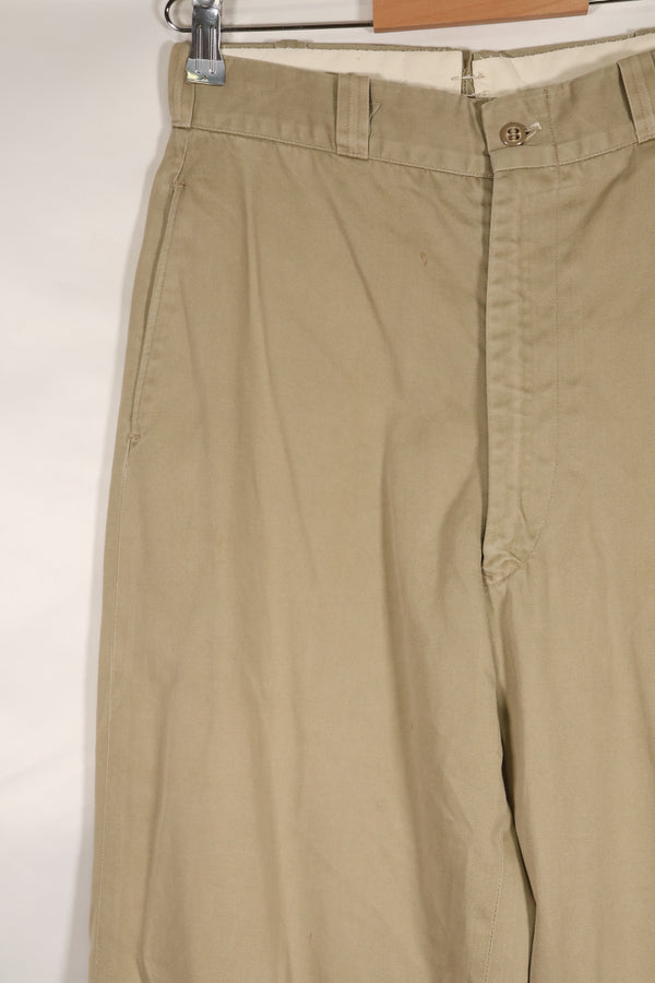 1960 年代 29X31 美国陆军卡其色长裤、短裤，二手，B 级