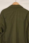 Actual 1968 4th Model Jungle Fatigue Jacket with Major General Rank insignia Walter T. Galligan