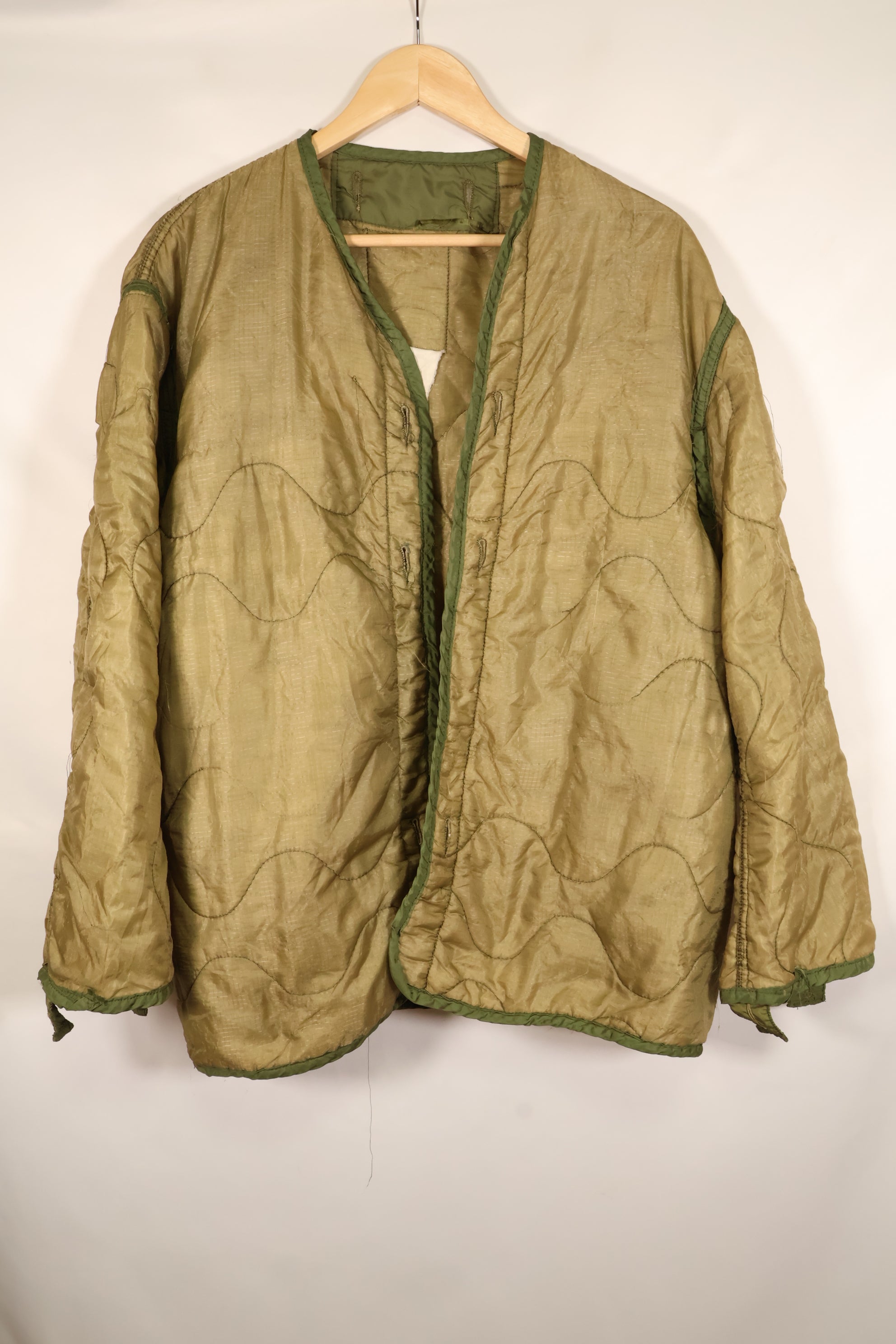 1974 Contract, S-R, U.S. Military, M65 Field Jacket, 3rd Model with Liner, Used