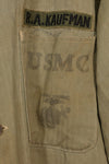 1940's U.S. Marine Corps USMC P-47 HBT Utility Jacket Used