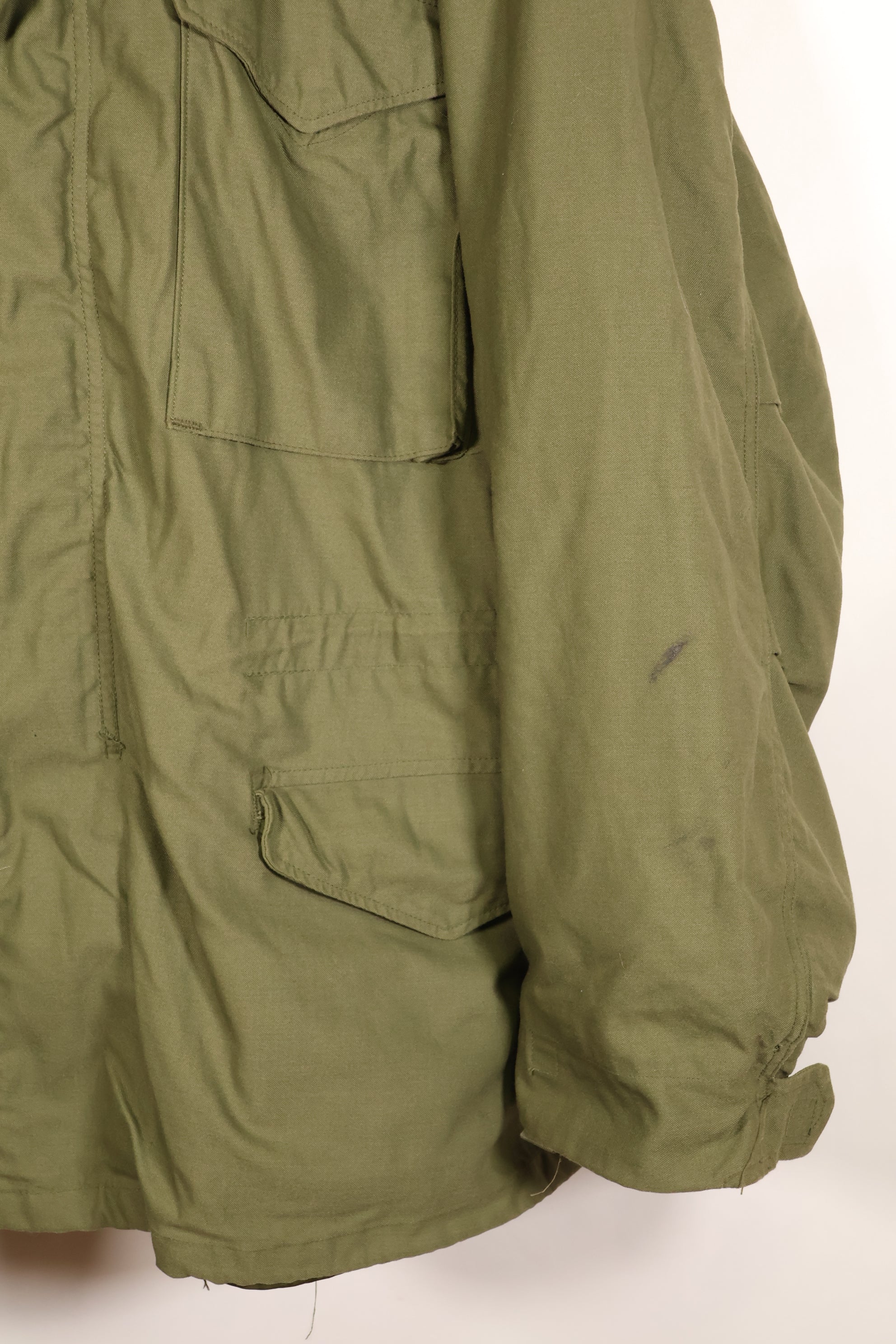 1976 Contract, M-R, U.S. Military, M65 Field Jacket, 1973 M65 Parka Liner, Set, Used
