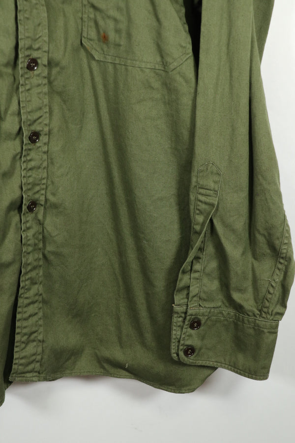 Real 1965 Australian Army Fatigue Shirt, used.