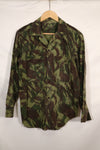 1960s-70s Portuguese Army Lizard Camouflage Combat Shirt, used.