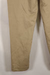 1970's Small Size U.S. Army Khaki Pants, used, used.