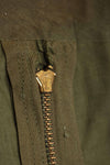 1940s-early 50s U.S. Navy, Army button deck pants, rain pants, used, A