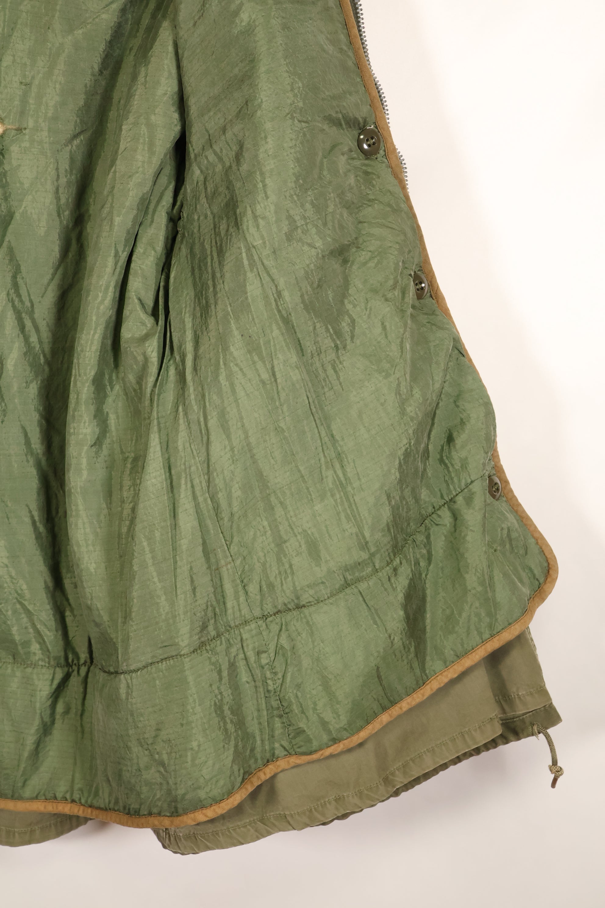 Early 1960s Lot: M-R, U.S. Army M51 Field Jacket with Liner, Used