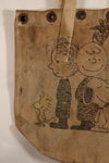 Custom-Made Item: Modified WWII U.S. Navy Duffle Bag with Tiger Stripe Pattern and Snoopy Motif by LA Kitzfitz