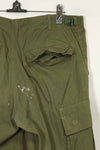 1969 Contract 4th Model Ripstop Jungle Fatigue Pants S-S Used