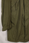 1977 Contract S-R U.S. Army M65 Field Parka, good condition, used.