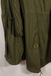 1977 Contract S-R U.S. Army M65 Field Parka, good condition, used.