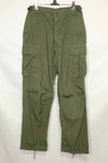 1967 Contract 3rd Model Non Ripstop Jungle Fatigue Pants S-R Used