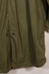 1977 Contract S-R U.S. Army M65 Field Parka, good condition, used.