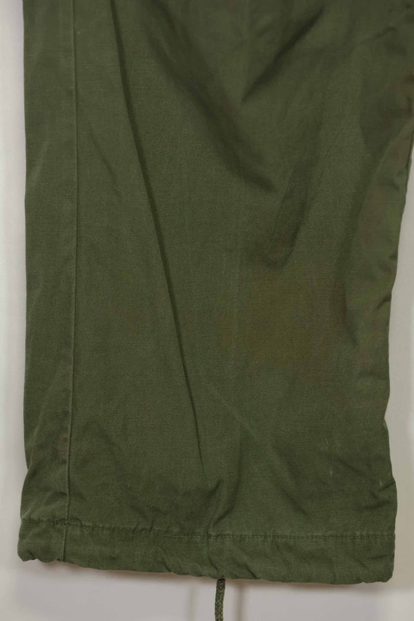 1967 Contract 3rd Model Non Ripstop Jungle Fatigue Pants S-R Used