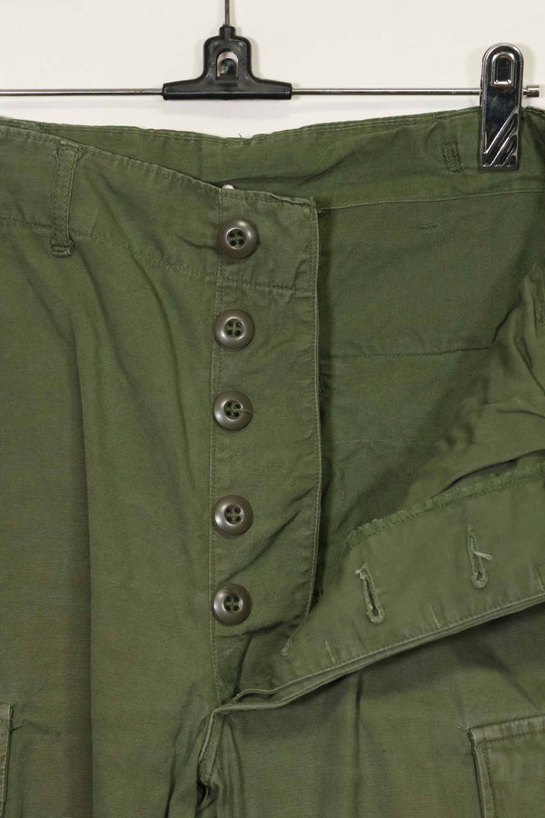 1967 Contract 3rd Model Non Ripstop Jungle Fatigue Pants S-R Used