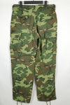 Real non ripstop US Army ERDL camouflage early pattern pants, used.