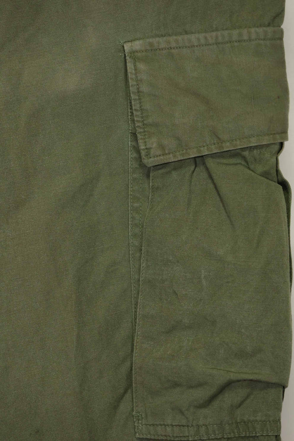 1967 Contract 3rd Model Non Ripstop Jungle Fatigue Pants S-R Used