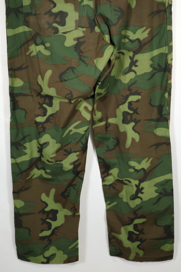 Civilian Product Real fabric non ripstop ERDL camouflage hunting pants, unused.