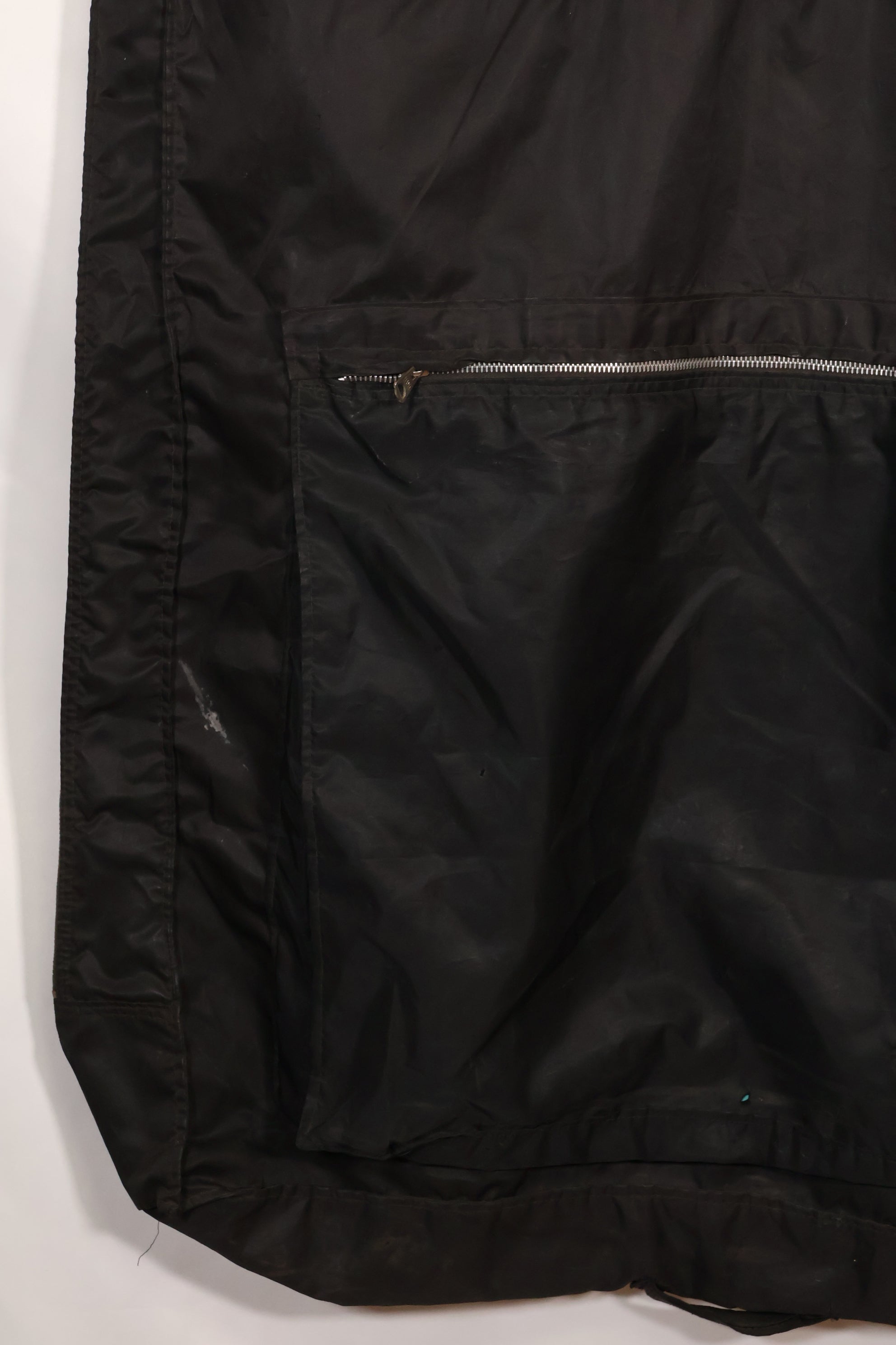 1960s privately procured fighter pilot flight jacket & uniform suit bag, embroidered, used