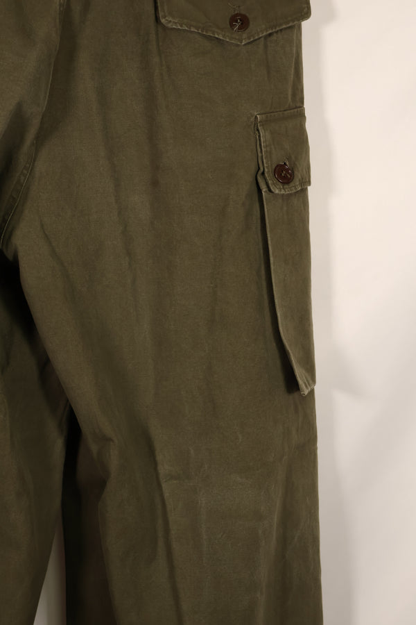 Real 1959 Dutch Army double face field pants in good condition.