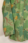 Late 1960s–Early 1970s: U.S. Marine Corps (USMC) Mitchell Camouflage Utility Shirt, Privately Procured, Tent Cloth