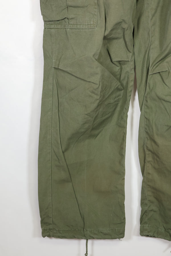 Real Non Ripstop Fabric 1967 3rd Model Jungle Fatigue Pants SMALL-REGULAR Used