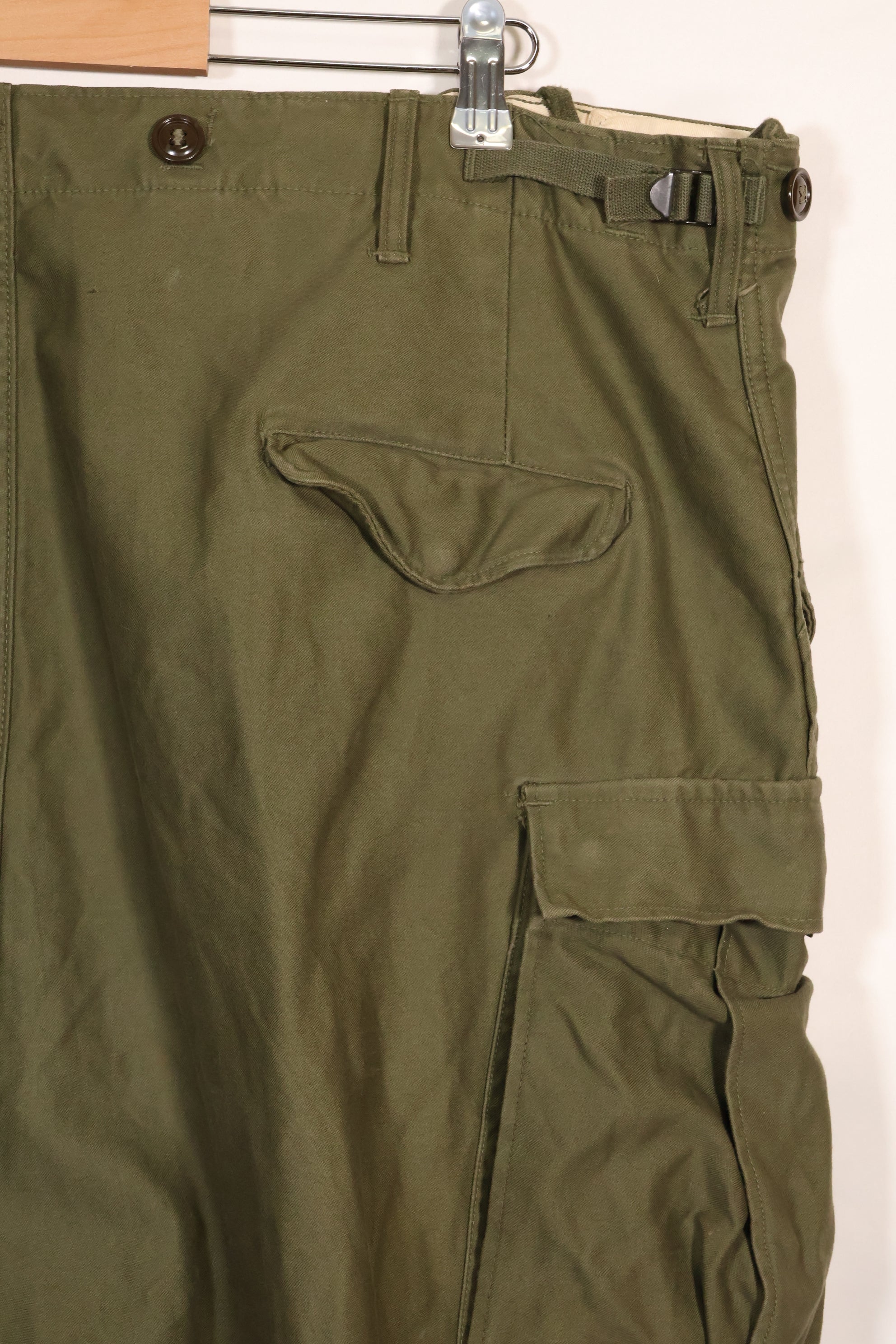 1953 Contract Large Size US Army M-1951 Field Pants Cargo Pants Used