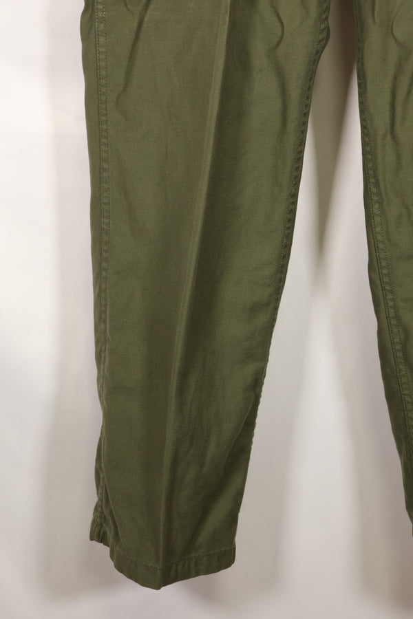 1968 Contract 32x31 US Army OG-107 Utility Pants Baker Pants Used