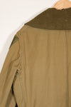 Real 1940s U.S. Army Mackinaw Coat Jeep Coat, used, patch later added.