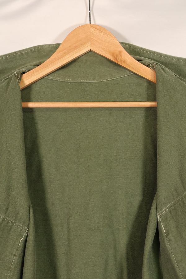 Real 1950s U.S. Army cotton utility shirt, used.