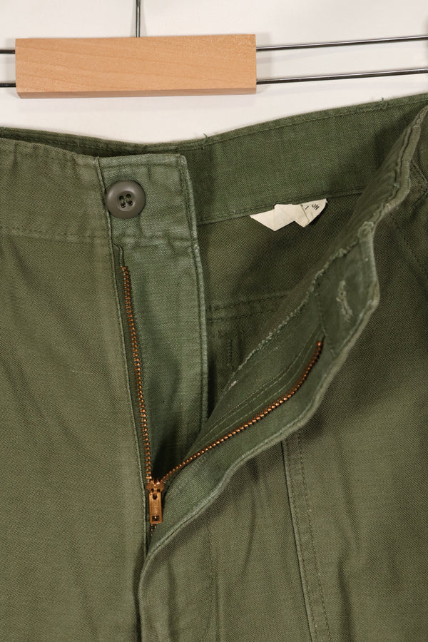 1968 年合同 32x31 美国陆军 OG-107 通用长裤 贝克裤，二手 B