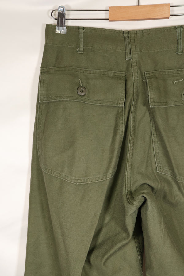 1968 年合同 32x31 美国陆军 OG-107 通用长裤 贝克裤，二手 B