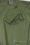 Estimated 1967 Contract 3rd Model Non Ripstop Jungle Fatigue Pants M-R Used