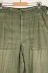 1961 contract, estimated size 36 OG-107 utility pants, baker pants, used.