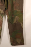 1963年頃　南ベトナム　ARVN　アメリカ人アドバイザー　ローカルメイド Windproof迷彩　上下セット　中古品