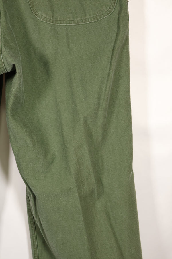 1950-60 年代，估计 34 条美国海军陆战队 P-56 实用长裤，褪色，使用过。